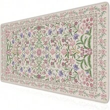 1 pieza Alfombrilla de escritorio con estampado floral rosa de ICasso, Alfombrilla de ratón extra grande, Alfombrilla de ratón grande antideslizante con bordes cosidos, Alfombrilla de ratón para computadora adecuada para juegos y oficina, Apta para portátil y PC, Regalo ideal de cumpleaños o Navidad, Mejor accesorio de escritorio Alfombrilla de ratón Decoración de escritorio Accesorios de oficina Suministros de oficina Decoración de oficina Alfombrilla de ratón Mesa de estudio Alfombrilla de ratón para escritorio Decoración de escritorio - Multicolor - Ver 25
