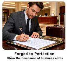 40pcs Customizable Red Ballpoint Pens (20pcs Pens + 20pcs Pen Pouches) | Engraved Name And Company Website | School And Office Supplies | Back To School Gift | Valentine's Day Gift | New Year Gift - 20 Pens + 20 Pencil Cases - View 6