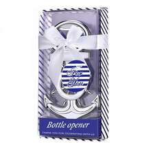 12pcs/Set Rudder Bottle Opener, Most Popular Ocean Wedding Party Favors, Ocean Themed Bottle Opener, Beach Party, Bridal Shower Gifts, Birthday Party Favors, Decorations And Souvenirs, Wedding Favors And Gifts, Valentine's Day Gifts, Kitchen And Bar Supplies - Silver - View 10