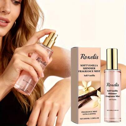 100毫升裸香草闪光香水喷雾，持久留香，清新自然香调，适合约会，方便携带，随时随地享受亲密时光。