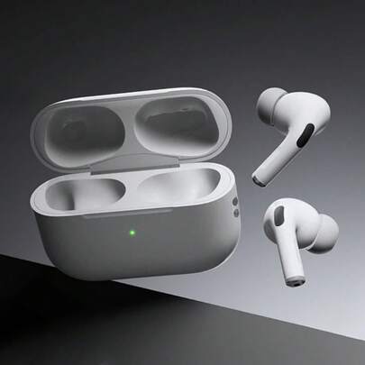 MovingTing Wireless Earbuds - True Wireless Earphones Compatible With Apple & Android, Built-In Mic, Sweatproof, White, Wireless Headphones, Airbuds, True Wireless Earbuds