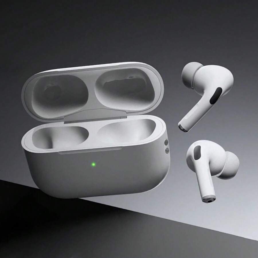 MovingTing Wireless Earbuds - True Wireless Earphones Compatible With Apple & Android, Built-In Mic, Sweatproof, White, Wireless Headphones, Airbuds, True Wireless Earbuds - S90 - View 1