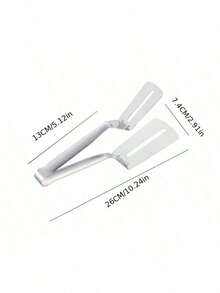 Stainless Steel Spatula Tongs, Multi-Functional Steak Barbecue Tool, Fish Spatula, Household Kitchen Bread Clip, Food Flipper Steak Tongs, Outdoor Picnic Pancake Clip, Pancake Spatula, Pizza Steak Tongs, Grilling Cooking Tools - A - View 14