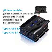 2000w Inversor De Corriente 12v A 110v Convertidor 12v 110v - por defecto - Ver 8
