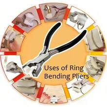 KLONKEE 1 Set Wrist Stamp Kit, Includes 1 Printing Tool And 24 Blank Aluminum Wrist Stamps, Suitable For Jewelry Making And Curved Metal Stamping Tool Set - Multicolor - View 5