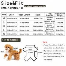 1pc Cat & Dog Lightweight Fleece Vest With Wooden Star Button Scarf, Cartoon Bear Design Warm Jacket Suitable For Small Pets, Spring & Autumn - Coffee Brown - View 2