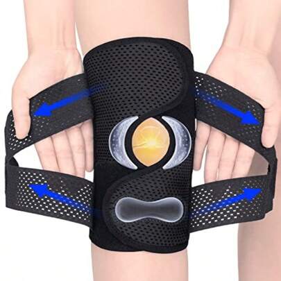 Outdoor Cycling & Running Multi-Spring Compression Support Knee Pads