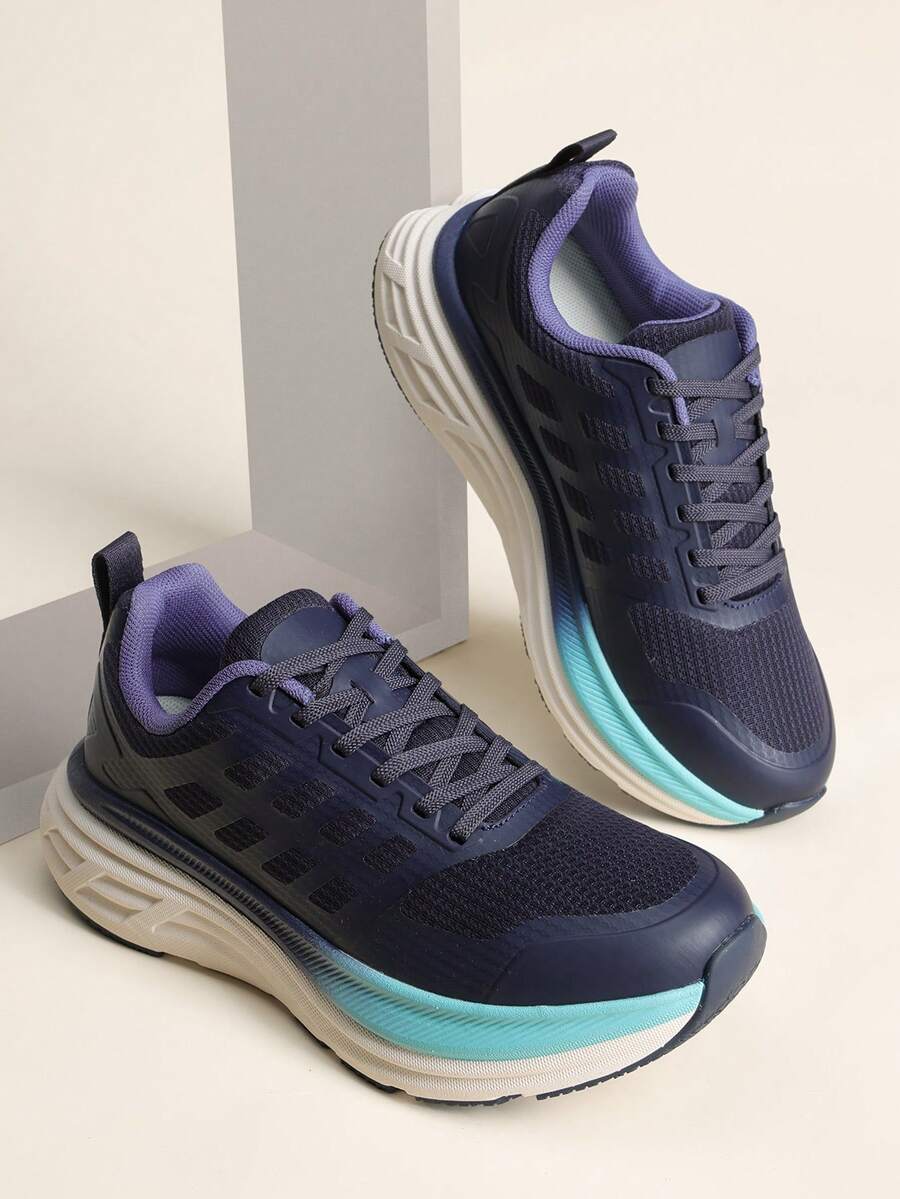 Women's ActiveFloat Walking Shoes - Comfortable Cushioning, Non-Slip Breathable Tennis Shoes For Gym, Sports, And Running - Navy Blue - View 1