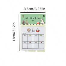 3pcs/Set Cute Creative Memo Sticky Notes For Scrapbooking - Multicolor - View 5