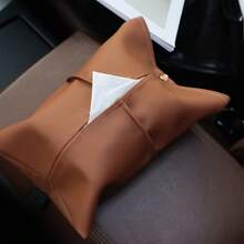 高端车载纸巾盒，创意车内纸巾架，扶手箱纸巾盒 - A - 查看 16