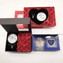 3件套热销DIY珍珠项链首饰礼盒套装，LovePearl许愿珍珠项链节日礼物 - 彩色 - 查看 1