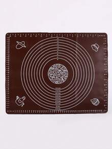 1 件特大 27.6 英寸/ 25.6 英寸/ 19.7 英寸硅胶烘焙垫面团揉面垫、不粘擀面糕点面团披萨垫、烘焙垫、面包糕点板、硅胶饼皮垫 - 彩色 - 查看 23