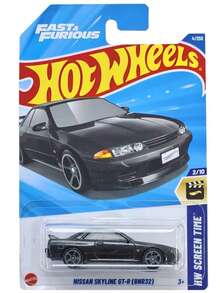 Mattel Bộ sưu tập mô hình xe đồ chơi  tỷ lệ 1:64 -  GTR 32/Jeeper Gladiator/Dodge Challenger/W1 Racer/ 911/Gordon Murray - Mô hình xe đồ chơi dành cho bé trai - Thích hợp làm quà Giáng sinh và sinh nhật - Dành cho trẻ từ 3 tuổi trở lên - Nhiều màu - Xem 2