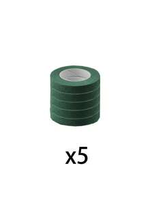 1/5包 - 绿色花艺胶带，DIY婚礼花束茎部包装材料，花店情人节母亲节父亲节花束包装材料，花束包装和花卉装饰专用胶带，婚礼用品，花艺胶带，鲜花胶带，花艺师专用胶带，花束茎部包装，婚礼花束礼物生日毕业 - 深綠色 - 查看 10
