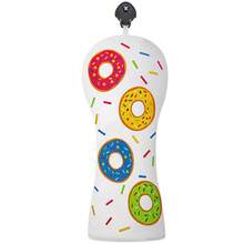 Fundas de palos de golf con diseño de rosquilla para driver, maderas y hierros híbridos - Fundas protectoras para palos de golf, funda de driver divertida - Adecuado para entusiastas del golf masculinos y femeninos, es una funda protectora de palos de golf que vale la pena tener. - Multicolor - Ver 9
