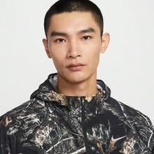 Nike Men's AS M NK DF STRIDE REALTREE JKT Woven Hooded Jacket IO7768-060 - Black - View 3