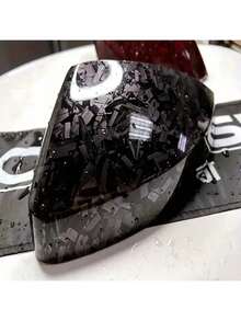 1 szt. Żywa fioletowa folia do owijania samochodów i motocykli z kutego włókna węglowego, błyszcząca, wodoodporna, odporna na zarysowania, oddychająca, dostępna w wielu kolorach: 50 cm x 150 cm (19,69 cala x 59,06 cala) – idealna do samodzielnej personalizacji - Jeden rozmiar - Zobacz 2