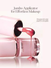 JOOCYEE MEGACLOUD TINT OIL Fermented Color Tinting Oil, Mirror-Like Glossy Lip Gloss, Non-Stick, Waterproof Lipstick, Nude Color, Moisturizing Lip Balm For Autumn/Winter - #02 Citrus Glaze - 查看 8