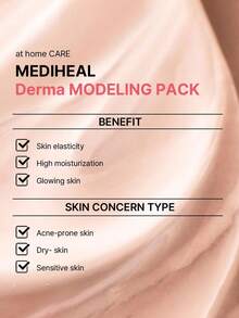 Mediheal 28g/0.99oz Collagen Soft Face Mask Patch, Firming & Elastic Care, DIY Gel-Type Peel-Off Face Mask, Suitable For Aging & Sagging Skin - Collagen Firming - View 7