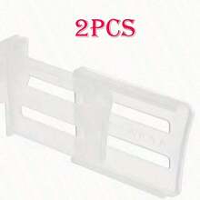 8/4/2 piezas Organizador ajustable y expandible para refrigerador, estante divisor para almacenamiento de bebidas, condimentos y suministros de cocina - Multicolor - Ver 15