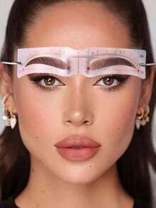 Eyebrow Shaper Template Can Be Reused For Elegant Eyebrow Makeup Tools 6PCS,Summer Style, Back To School Gift,Makeup,Cheap,Room Decor,Vanity,Travel,Bedroom,Makeup Accessories,Cheap,Valentine's Day,Cheap Items,Travel,Travel Essential,Room Decor,Valentine's Gift,Cheap Stuff,Room,1 Dollar Items,Vacation Essentials,Gifts For Women,Bedroom,Valentine,99 Cent VOKJ - 彩色 - 查看 5