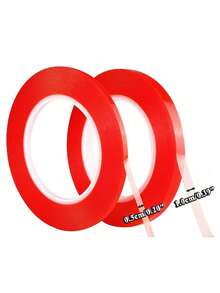 1卷透明双面纳米胶带，强力无残留粘合剂，适用于办公室、书房、手工、照片固定等用途 - 膠帶 - 查看 3