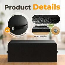 Pilates Box For Reformer 26 X 15 X 9.5 Inch Pilates Reformer Box, Premium PU And Wood Pilates Sitting Box, Home Use Pilates Bed/Pliates Reformer Machine Accessories, Black - 26英寸 x 15英寸 x 9.5英寸 - 查看 5