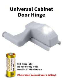 LED Hinged Light, Motion Sensor Light, Warm White Light, Easy Installation, Suitable For Home, Cabinet, Kitchen, Indoor, Room, Bedroom, Long-Lasting, Gentle And Non-Irritating Cabinet Hinge Light - LED Hinge Light - View 9