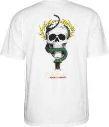 Powell Peralta Mike McGill Skull & Snake T-Shirts - trắng - Xem 1