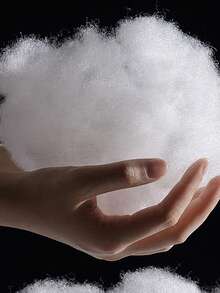 50-600克聚酯纤维填充物，丝棉PP棉，填充棉，压缩真空包装，高弹性，适用于沙发垫、软垫填充物、玩具、枕头、毛绒玩具或动物玩具、枕芯 - Z - 查看 4