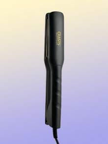 CRASTS 2-In-1 Straightening & Curling Hair Iron, Ceramic Flat Iron For Straightening, Curling, And Bangs, No Damage To Hair - Black - View 12