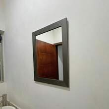 zxxramex - Espeo de Pared 40 x 50 para Baño Sala Oficina. Gris OordEspejo del baño - Oxford gris - Ver 4