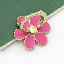 奢华钻石山茶花手机指环支架 | 闪亮金属360°旋转支架及通用桌面支架，适用于所有手机 - 彩色 - 查看 39