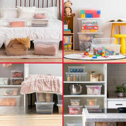 Set de 6 Contenedores Plegables de Tela para Juguetes, Tema Dinosaurios, Medidas 27x27x28 cm-061