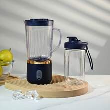 Exprimidor Eléctrico Recomendado Mejorado, Inalámbrico y Portátil, Exprimidor de Encimera de 27.05oz, Alta Potencia, Vaso Desmontable, Diseño Fácil de Limpiar, Adecuado para Hacer Jugo Fresco Casero, Adecuado para Cocina en Casa y Oficina - Azul - Ver 11