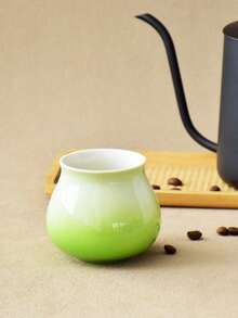 1pc China-Made Ceramic, Ceramic, Creative Personalized Mug, Household Coffee Cup, Master Cup, Water Cup, Breakfast Cup - Multicolor - View 2