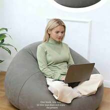 Silla de puf inflable moderna, sofá perezoso para una persona, sofá cama plegable y grueso para varios tipos de habitaciones - moderno - Ver 7