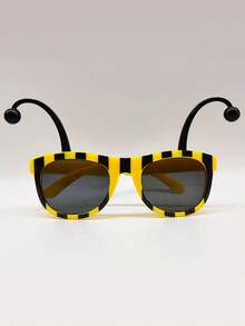 Cartoon Bienen Haarband, lustige Brille geeignet für Maskenball, Bühnenauftritte, Partys, Bienen Brille - Gelb - Übersicht 11