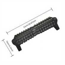 1pc Manual Yoga Roller, Textured EVA Foam Massage & Posture Correction Roller In Black, Suitable For Home Gym, Yoga, Pilates, Portable PP Material - Multicolor - View 4