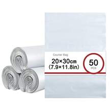 50/100 túi vận chuyển màu trơn, túi đóng gói đa năng tối giản, phù hợp cho trường học, văn phòng, vận chuyển và gửi thư, mùa tựu trường, túi chuyển phát nhanh dày cỡ lớn, túi gửi thư chống thấm nước, túi đóng gói tự dính, túi có thể niêm phong, phong bì lưu trữ hậu cần, phong bì vận chuyển quần áo. - trắng - Xem 13