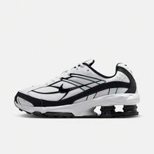 Men's Nike Shox Ride 2 Casual Sports Shoes, Low-Top IO4296-100 - Black and White - View 1