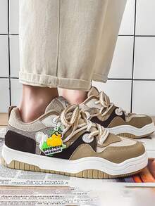 Men Sneakers - Khaki - View 2