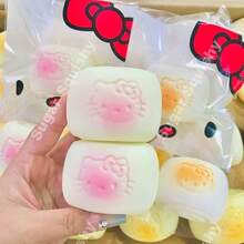 2个新款KT双色白色小圆球慢回弹挤压玩具，缓解压力，生日/圣诞节/节日礼物 - 彩色 - 查看 9