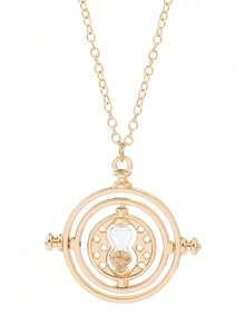 Regalo de fans de la escuela de magia Collar del Tiempo Apurado 360 Rotativo Convertidor de Tiempo Astronómico Accesorios de Cosplay - Unitalla - Ver 5