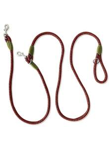 1pc Reflective Nylon Material Hands Free Dog Leash, For Running/Walking Outdoor, Suitable For Small/Medium/Large Dogs - Burgundy - View 5