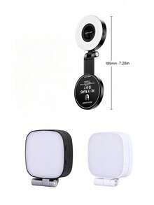 Flashes externos y luces de selfie para teléfono - redondo - Ver 4