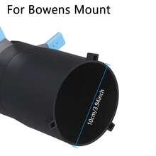 Eonix Creative Light Projector For Bowens Mount: Transform Your Flash With 30 Patterns & 5 Gels For Dramatic Portraits And Backgrounds - Black - View 8