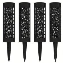 8pcs Solar Garden Floor Lamp,Underwater Lights, Solar Outdoor Path /Ground Lights, Path Lights, Automatic LED Halloween Christmas Decorative Landscape Lighting Garden Light, For Courtyard, Yard, Garden, Path, Lawn, Street, Party Holiday Decoration - Warm light - View 12