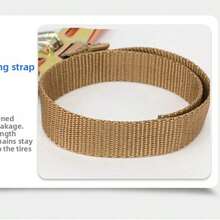 Car Tire Snow Chain Cross Rear Wheel Car SUV Universal Off-Road Vehicle Universal Simple Snow Chain - A - View 2