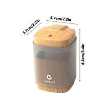 1pc Elegant Auto-Pop Up Toothpick Holder Storage Box, Modern Kitchen Organization, Wood Grain Texture, Space-Saving Design, Suitable For Home, Travel, Restaurant, Ideal Housewarming Gift, Durable Plastic Structure, For Home Organization - Multicolor - View 11